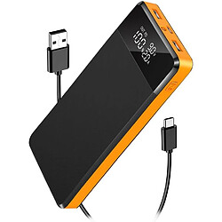 SANAG Batterie Externe, Chargeur Portable Pd25W, Batterie Portable À Charge Rapide Usb C Avec 3 Sorties Et 3 Entrées, Écran/Lampe De Poche Led, Adaptée Aux Téléphones Intelligents Iphone, Samsung