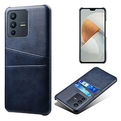 Coque en TPU + PU anti-griffes, bleu pour Vivo S12/V23 5G