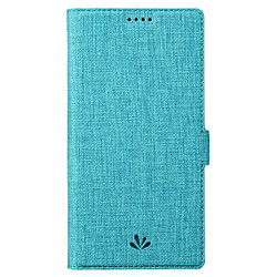 Etui en PU VILI fermoir magnétique avec support bleu pour votre Samsung Galaxy S22 Plus 5G