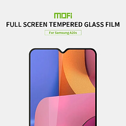 Wewoo Film de verre trempé de plein écran pour Galaxy A20S 9H 2.5D noir