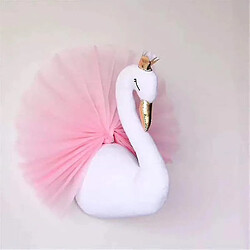 Acheter Universal Crown Swan Mur Mur Mur en peluche suspendu Animaux en peluche Swan (ailes roses)