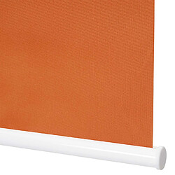 Mendler Store à enrouleur pour fenêtres, HWC-D52, avec chaîne, avec perçage, isolation, opaque, 100 x 230 ~ orange