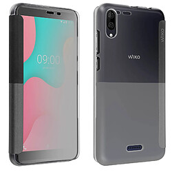 Wiko Housse Wiko Y60 Étui Clapet Protection intégrale Original Gris