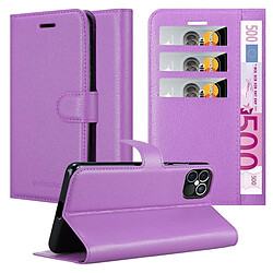 Cadorabo Coque iPhone 12 / 12 PRO Etui en Violet