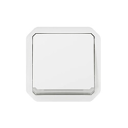 va et vient ou interrupteur - 10a - lumineux - blanc - composable - legrand plexo 069613l