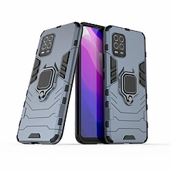 Coque en TPU hybride cool guard avec support de bague bleu pour votre Xiaomi Mi 10 Lite 5G