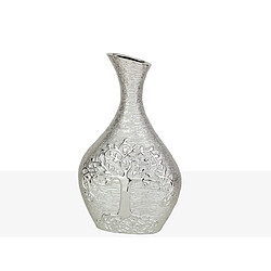 Vase Romimex Argenté Porcelaine 22 x 36 x 9 cm