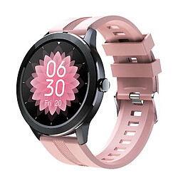 Chrono Smartwatch hommes, montre de fitness avec compteur de pas IP68 montre de sport étanche avec moniteur de fréquence cardiaque moniteur de pression artérielle moniteur de sommeil femmes hommes montre-bracelet pour Android iOS( Rose)