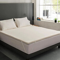 Surmatelas DODO Le Végétal - Déhoussable - 140x190 cm