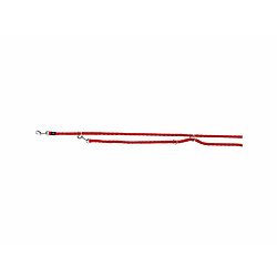 Laisse réglable pour chien Trixie Cavo Rouge S/M 2 m