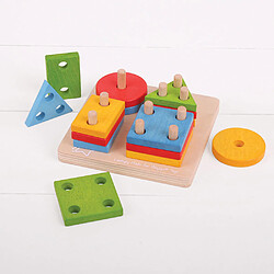 Bigjigs Toys Premier trieur à quatre formes