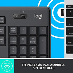 Avis Teclado y Ratón Inalámbricos Logitech Silent Touch MK295/ Grafito