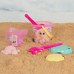 Set de jouets de plage Barbie 8 Pièces 18 x 16 x 18 cm