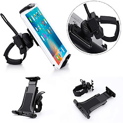 Support De Tablette, Support De Téléphone Portable, Vélo Pivotant À 360 ° Pour Home Trainer / Cross Trainer / Vélo / Gps Navigation Gym, Support Pour Tablette / Iphone / Smartphone / Ipad (9-22 Cm)