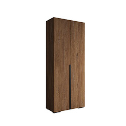 Abiks Meble Armoire Inova 1 À Portes Battantes 236,7/100/47 2 Portes (marron/nero)