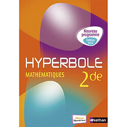 Hyperbole mathématiques, 2de : livre de l'élève - Occasion