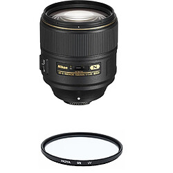 NIKON AF-S 105MM F1.4E ED + HOYA UX UV 82mm Filter 