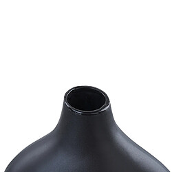 Acheter Beliani Vase à fleurs LAMIA fait à la main Céramique 30 cm Noir