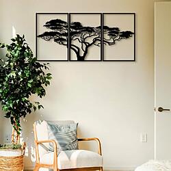 Acheter DEKORY Décoration murale Baobab Arbre Africain en métal - 150x75 cm