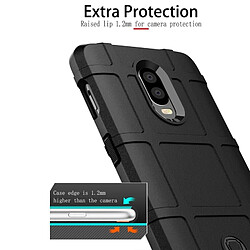 Wewoo Coque Housse en silicone à couverture totale pour protection antichoc pourOnePlus 6T (vert armée) pas cher