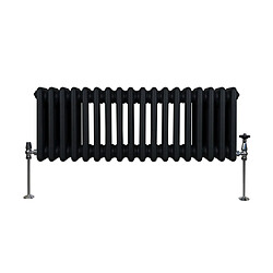 Monstershop Radiateur Traditionnel à Triple Colonne – 300 x 832 mm – Noir