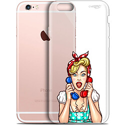 Caseink Coque arrière Apple iPhone 6/6s (4.7 ) Gel HD [ Nouvelle Collection - Souple - Antichoc - Imprimé en France] Calling Girl