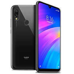 Caseink Coque Pour Xiaomi Redmi 7 (6.26 ) [Crystal Ultra Clear HD - Semi Rigide Souple TPU Gel Transparent - Extra Fin 1mm]