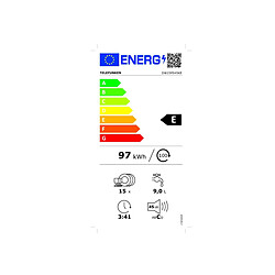 Lave-vaisselle 60cm 15 couverts 45db - DW15PS45KE - TELEFUNKEN