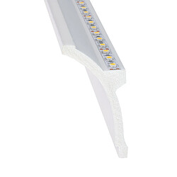 Avis Ledkia Moulure Flame 2m pour Ruban LED Blanc