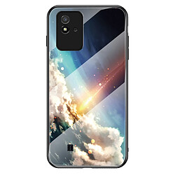 Coque en TPU anti-scratch, motif ciel étoilé, ciel étoilé lumineux pour votre Realme Narzo 50i