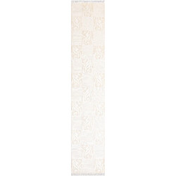 Vidal Tapis de couloir en laine 406x79 beige Darya