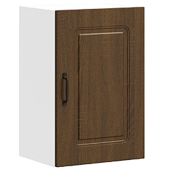 vidaXL Armoire murale de cuisine Kalmar chêne marron bois d'ingénierie