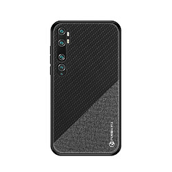 Coque en TPU + PU noir pour votre Xiaomi Mi CC9 Pro/Mi Note 10