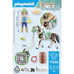 Playmobil® 71358 Ellie and son cheval sawdust