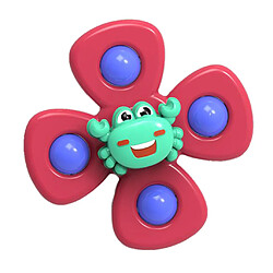 Bébé Jouets De Bain Ventouse Spinning Drôle Spinner Jouet Crabe