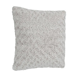 Atmosphera, Createur D'Interieur Coussin déhoussable fourrure bouclée 45x45 cmCharme - gris - Atmosphera