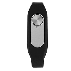 Acheter Wewoo Bracelet connecté noir Wearable Wristband 16 Go Digital Voice Recorder montre-bracelet, un bouton de longue durée d'enregistrement