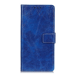 Wewoo Coque Housse en cuir à rabat pour iPhone 11 Pro avec support et fentes cartes cadre photo et porte-monnaie Bleu