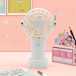 (Blanc) Astronaute Petit Ventilateur Portatif Chargement Usb Puissant Brise De Refroidissement Portable