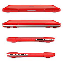 Avis Wewoo Housse Coque Mac Pour MacBook Air 13,3 pouces A1932 2018 TPU + PC de protection ordinateur portable deux couleurs rouge