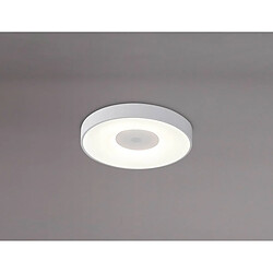 Inspired Plafonnier Rond 56W LED Avec Télécommande 2700K-5000K, 2500lm, Blanc, 3 ans de Garantie