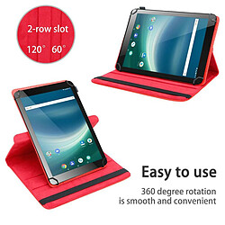 Cadorabo Coque Odys Note Tab PRO Etui en Rouge