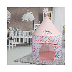 The Home Deco Kids Tente pop up pour enfant 100x135 cm Little princesse – Rose.