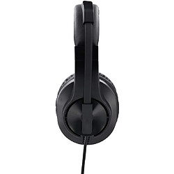 HAMA Casque micro de bureau pour pc "hs -p350", stéréo, noir pas cher