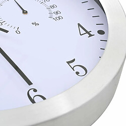 Decoshop26 Horloge murs | Blanc pas cher