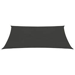 ComfortXL Voile D'ombrage 160 G/m² Anthracite 2,5x3 M Pehd