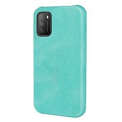 Coque en TPU + PU antichoc Matcha vert pour votre Xiaomi Poco M3