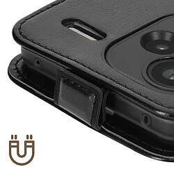 Acheter Avizar Étui pour Xiaomi Redmi Note 13 Pro Plus Clapet Vertical avec Porte-carte Noir