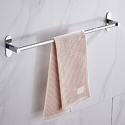 Universal Serviettes autocollantes en acier inoxydable Baignoire Fournitures de salle de bains Rail Suspension Barre Cuisine Hôtel Porte-serviettes Organiser Porte-serviettes