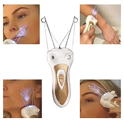 Avis Chrono Lady Epilator Set Facial Threading Hair Remover Hair Removal Machine, or